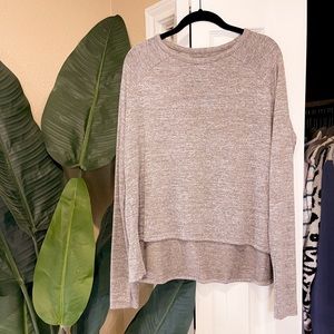 🆕Rag&Bone Knit Sweater Grey w/Side Slits Small